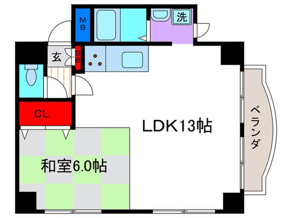 サンライブⅡの物件間取画像